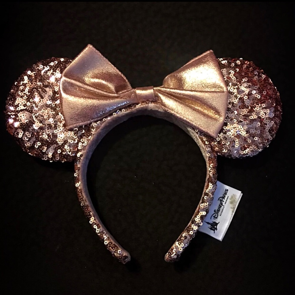 ❌ SOLD on Merc ❌ New Minnie Mouse Rose Gold Ears ✨